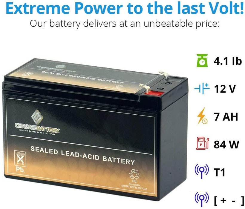Garmin Striker Plus 4 with Dual-Beam transducer, 010-01870-00 Bundle with SLA Replacement Battery for 12V 7AH- SLA Battery Piranha MAX 160 Fish Finder- Chrome Battery