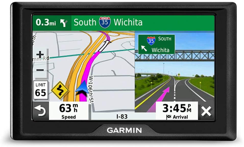 Garmin Drive 52: GPS Navigator with 5†Display Features Easy-to-Read menus and maps Plus Information to enrich Road Trips Bundle with Garmin Friction Mount