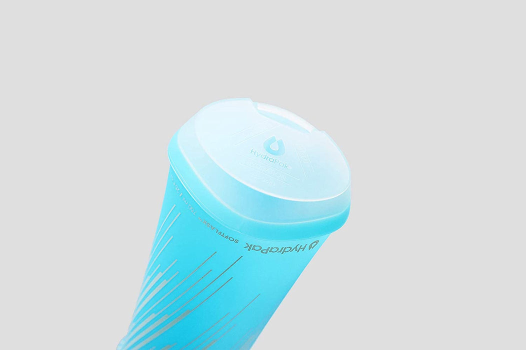 Hydrapak SoftFlask - Lightweight Handheld Running & Hiking Collapsible Water Bottle - (750 or 500 ml)