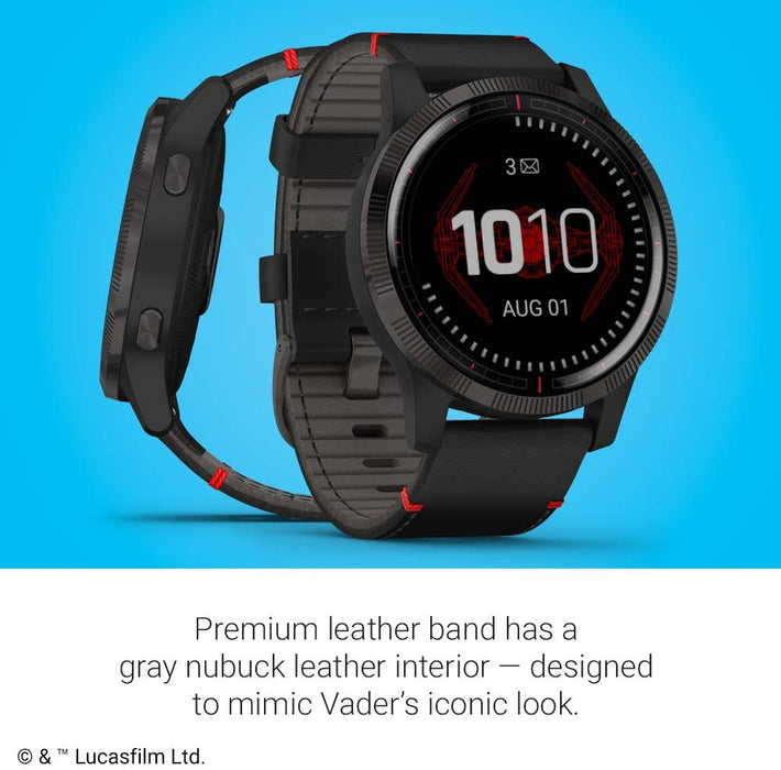 Garmin Legacy Saga Series, Star Wars Rey Inspired Premium Smartwatch, Features Jedi White Elements