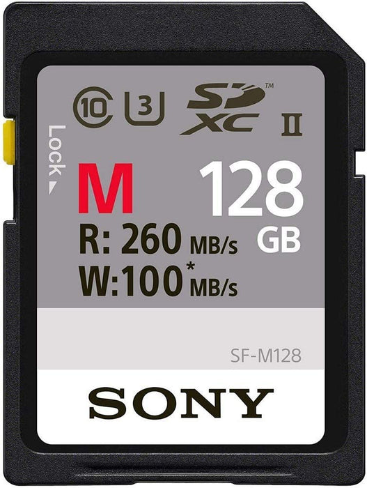 Sony M Series SDXC UHS-II Card 64GB, V60, CL10, U3, Max R277MB/S