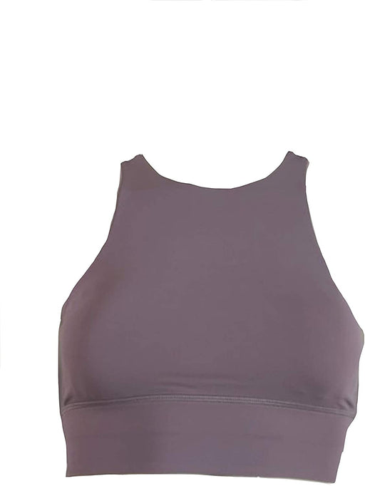 Lululemon Energy Bra HIGH Neck Long LINE - VIVB (Violet Verbena)