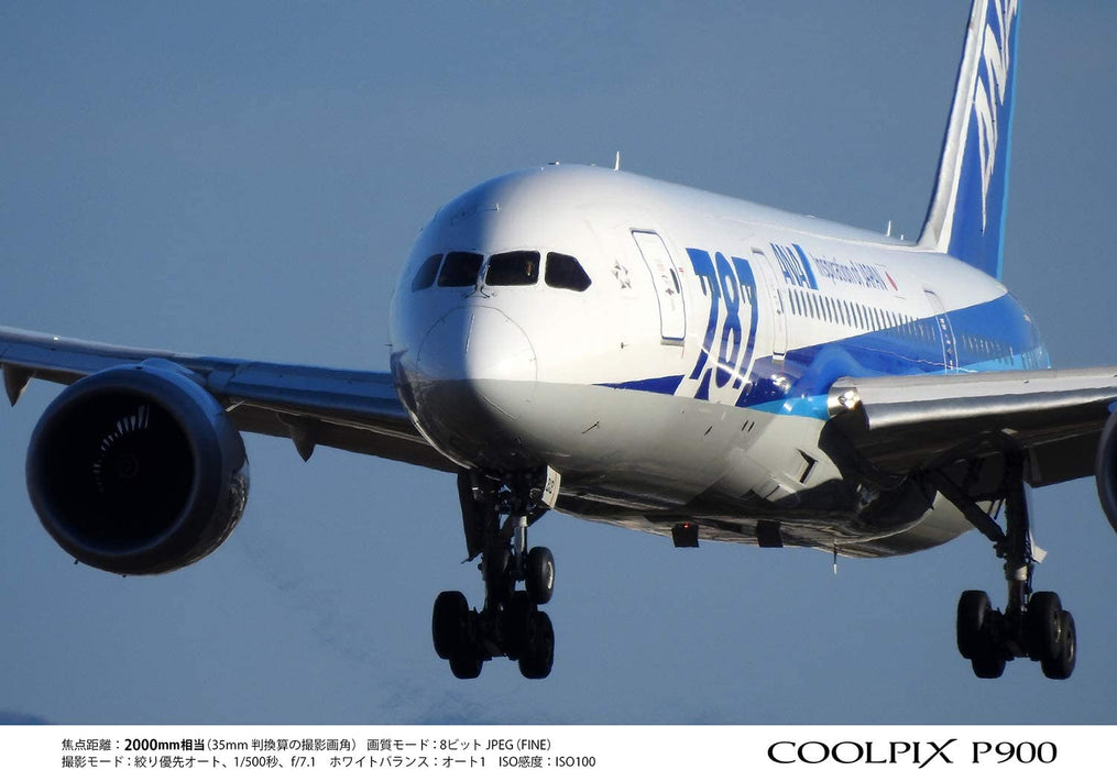 Nikon COOLPIX P900 16MP Digital Camera - International Version (No Warranty) Japan Version