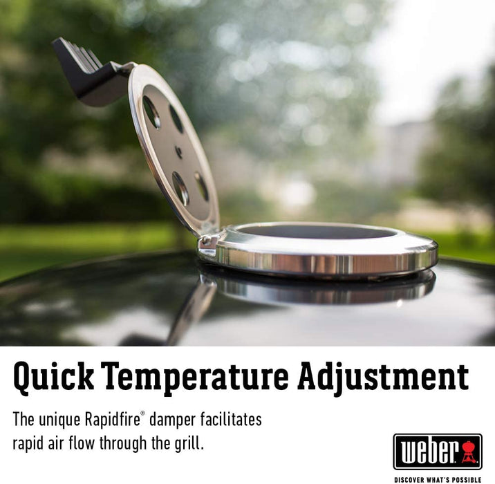 Weber 18301001 Summit Charcoal Grill, Black