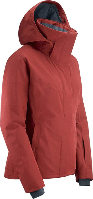 Salomon Speed Women's Ski Jacket, Red Dahlia