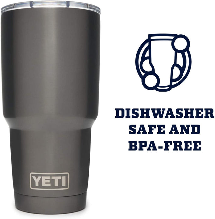 YETI Rambler 30 oz Tumbler, Stainless Steel