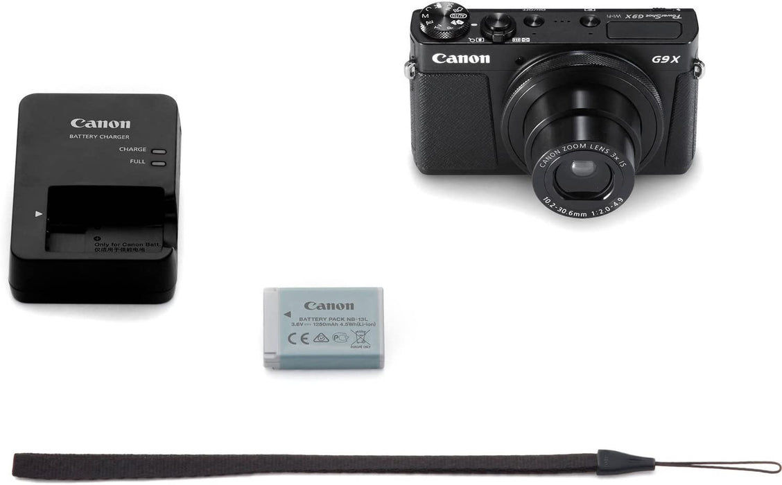 Canon PowerShot G9 X Digital Camera with 3x Optical Zoom