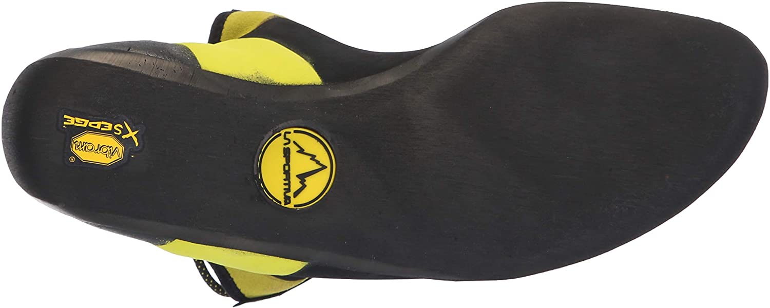 La Sportiva Men's Miura Climbing Shoe, Lime, 45