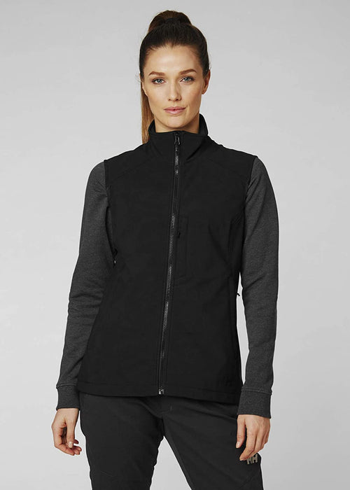 Helly-Hansen womens Paramount Vest Softshell Water Resistent Windproof Breathable Softshell Vest