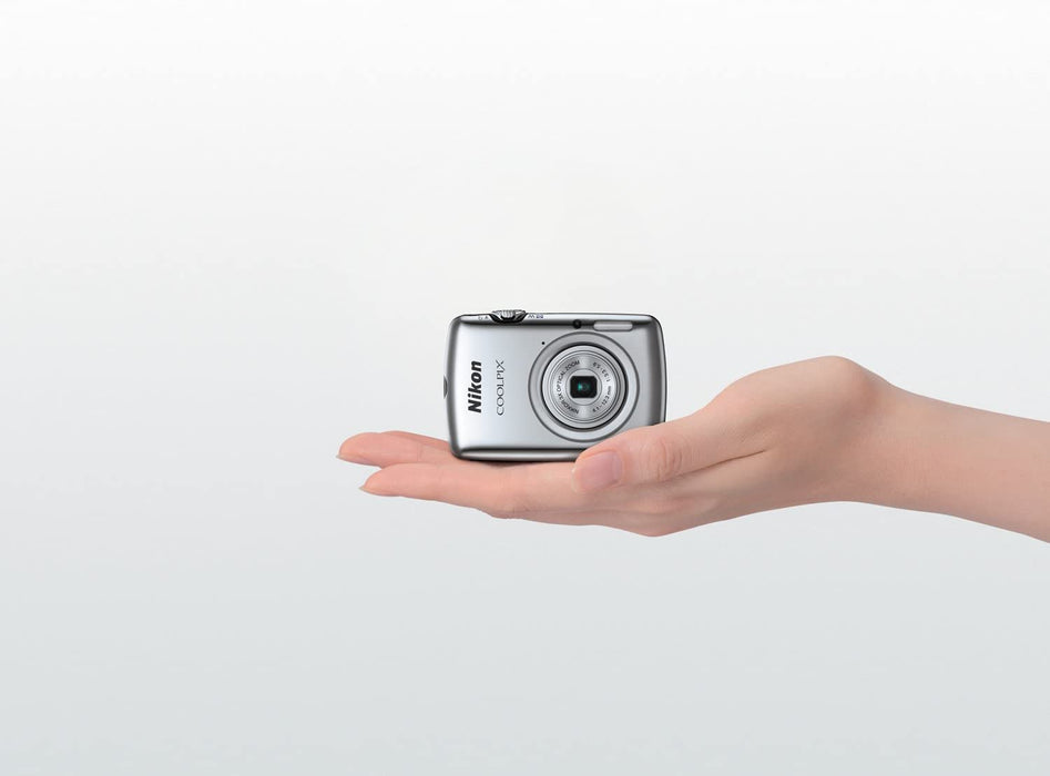 Nikon COOLPIX S01 10.1 MP Digital Camera with 3x Zoom NIKKOR Glass Lens (Silver)