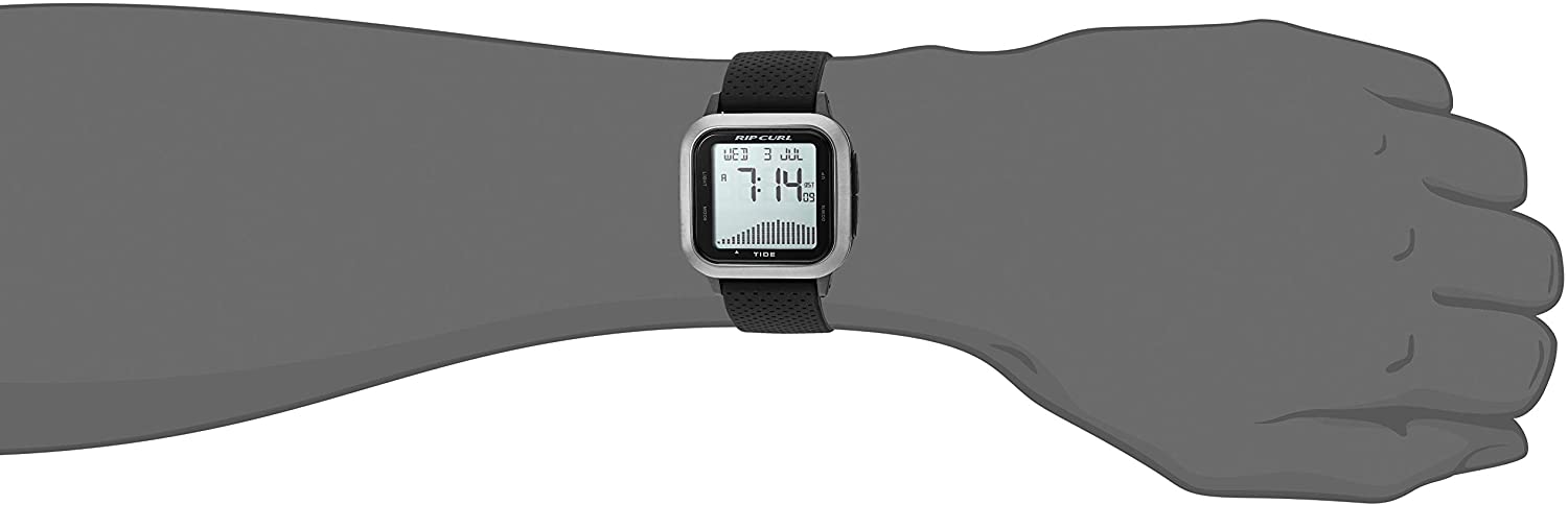 Rip Curl Men's Quartz Sport Watch with Silicone Strap