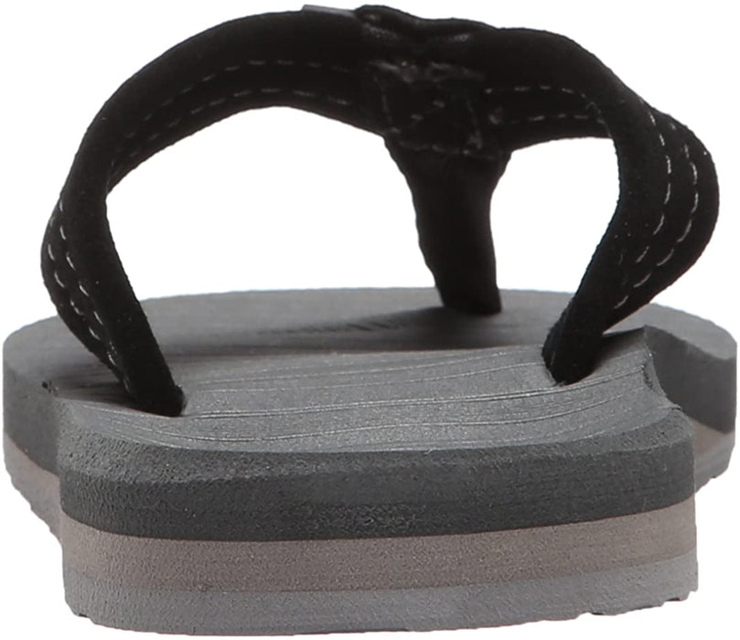 Quiksilver Kids' Carver Suede Youth Flip-Flop Sandal