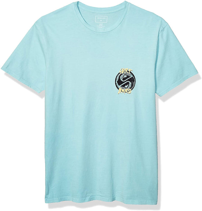 Quiksilver Men's Mirrored Logo Short Sleeve Tee