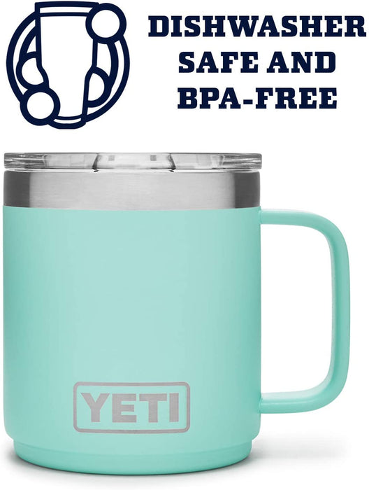 YETI Rambler 10 oz Stackable Mug, Stainless Steel