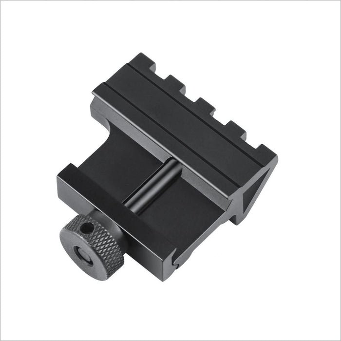 MARMOT 45 Degree Rail Mount 4 Slots Picatinny Weaver Rail for Flashlights Laser Red Dot Sight Optics,3 Units in Pack