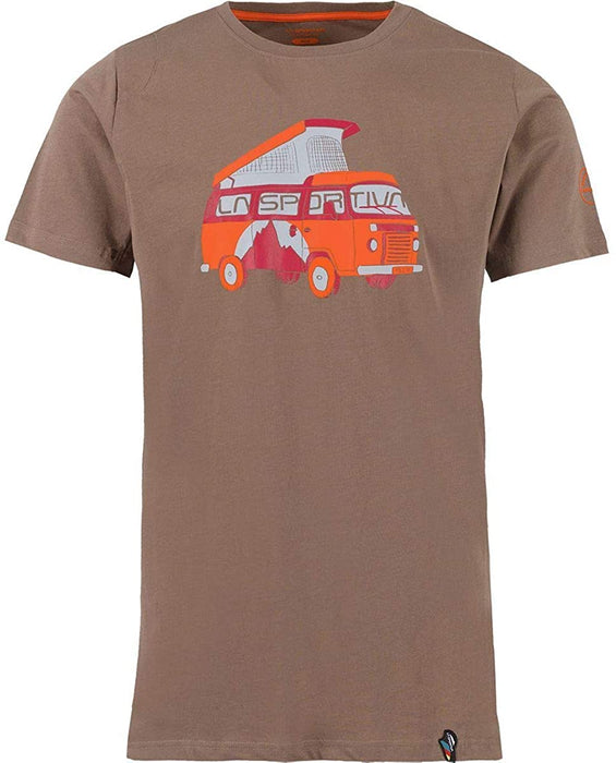 La Sportiva Men's Van 2.0 T-Shirt - Falcon Brown - S