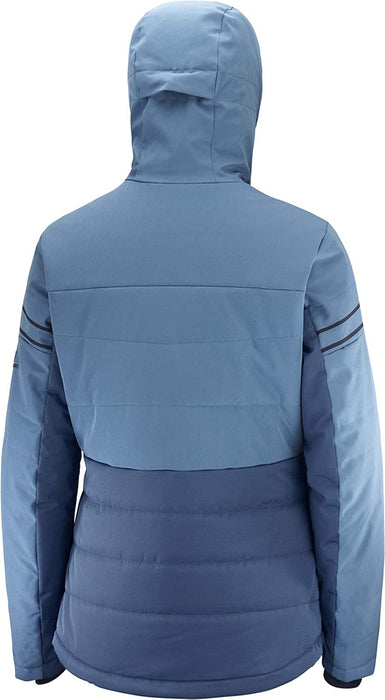 Salomon Edge Women's Ski Jacket, Icy Morn/Heather