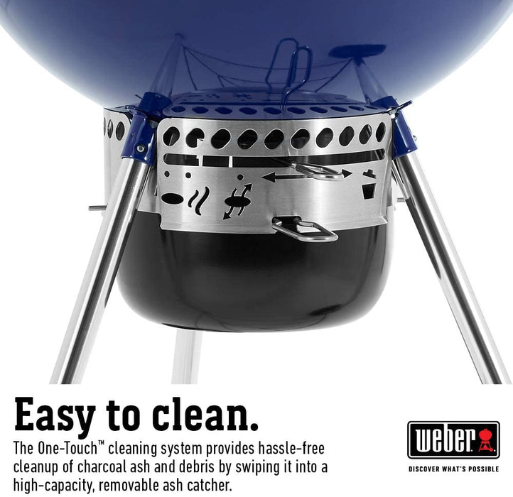 Weber 14501001 Master-Touch Charcoal Grill, 22-Inch