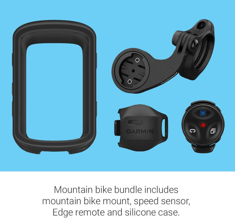 Garmin Edge 530 Mountain Bike Bundle & Cadence Sensor 2, Bike Sensor to Monitor Pedaling Cadence