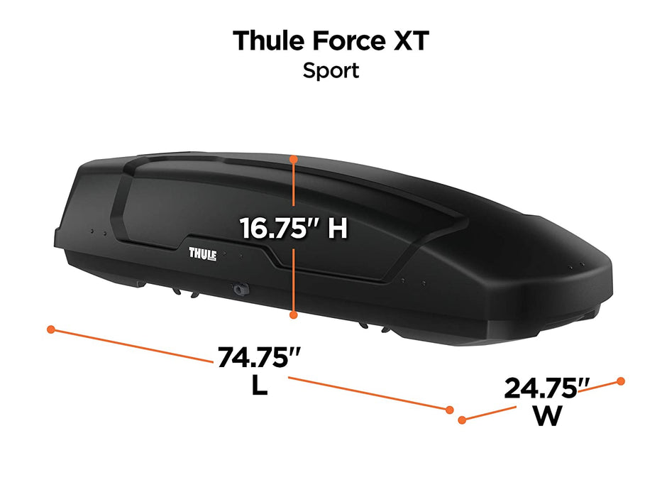 Thule Force XT Rooftop Cargo Box, Large