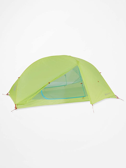 Marmot Unisex's Superalloy 2P Ultralight 2 Person, Small 2 Man Trekking, Camping Tent, Absolutely Waterproof, Green Glow