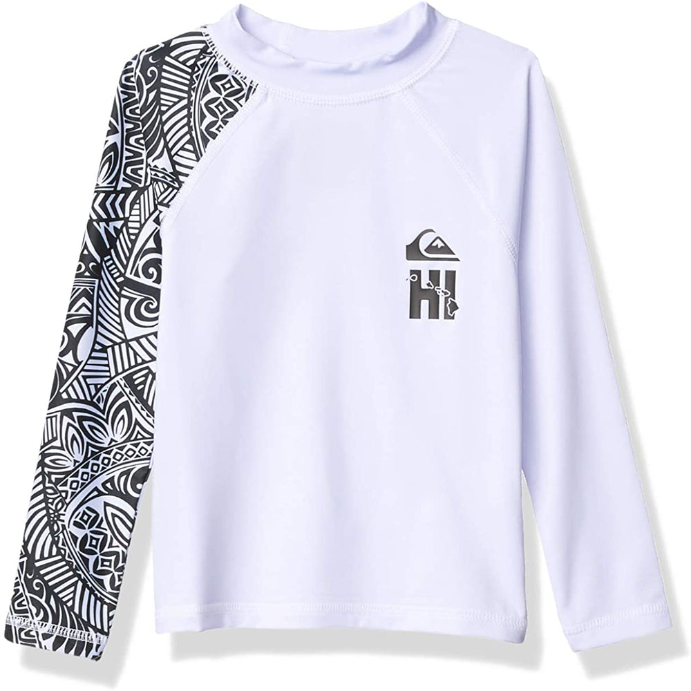Quiksilver Boys' Little Ma Kai Long Sleeve Rashguard Surf Shirt