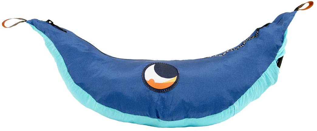 Ticket to the Moon Fair Trade & Handmade 1-2 Person King Size Lightweight Hammock for Traveling, Camping and Everyday Use, XXL, only 700g, Parachute-Silk, Set-Up < 1 min.