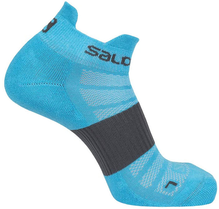 Salomon Standard Socks, Forged Iron/Vivid Blue