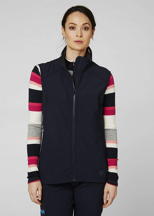 Helly-Hansen womens Paramount Vest Softshell Water Resistent Windproof Breathable Softshell Vest