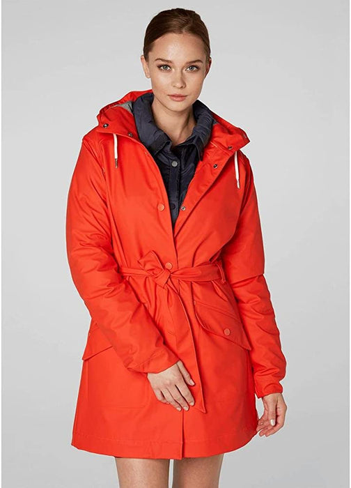 Helly-Hansen Women's Kirkwall Hooded Lightweight Waterpoof Windproof Raincoat Jacket