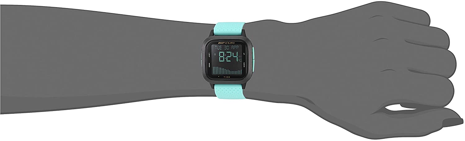 Rip Curl Men's Quartz Sport Watch with Silicone Strap