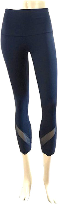 Lululemon Wunder Under HR Crop 23" Scallop - TRNV (True Navy)