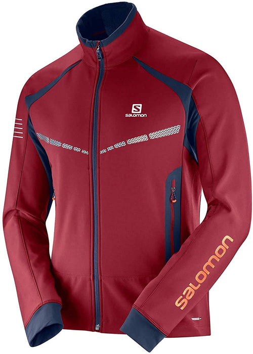 Salomon R Warm Softshell JKT M Snow Skiing Apparel