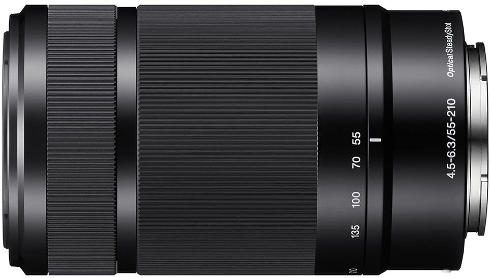 Sony E 55-210mm F4.5-6.3 Lens for Sony E-Mount Cameras (Black)