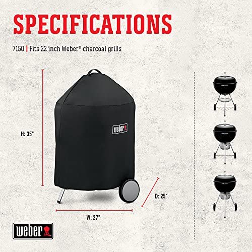 Weber Premium 22 inch Charcoal Grill Cover