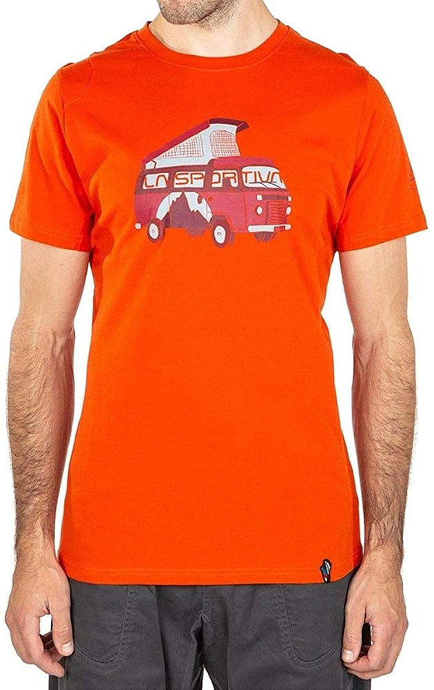La Sportiva Van 2.0 T-Shirt - Men's, Pumpkin, Extra Large, N05-204204-XL
