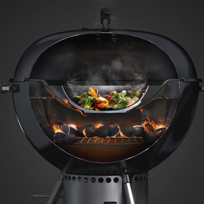 Weber 7425 Gourmet BBQ System Wok,Black