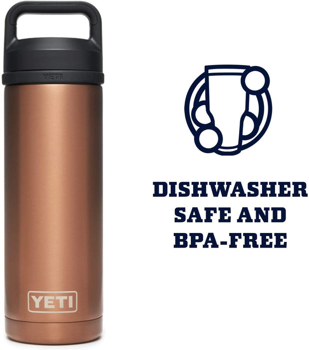 YETI Rambler 18 oz Bottle, Vacuum Insulated
