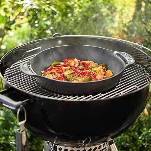 Weber 7425 Gourmet BBQ System Wok,Black