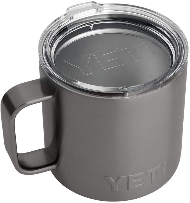 YETI Rambler 14 oz Mug, Stainless Steel