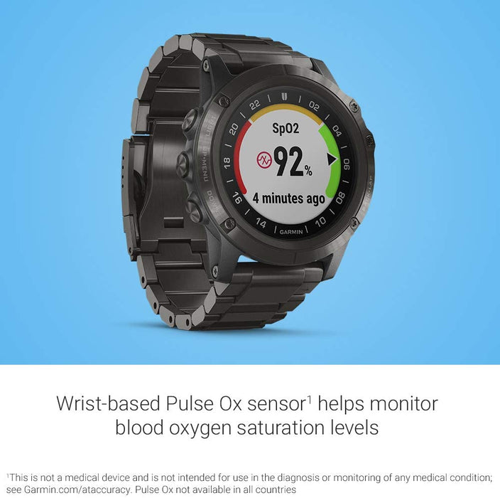 Garmin D2 Delta, GPS Pilot Watch, Includes Smartwatch Features, Heart Rate and Music