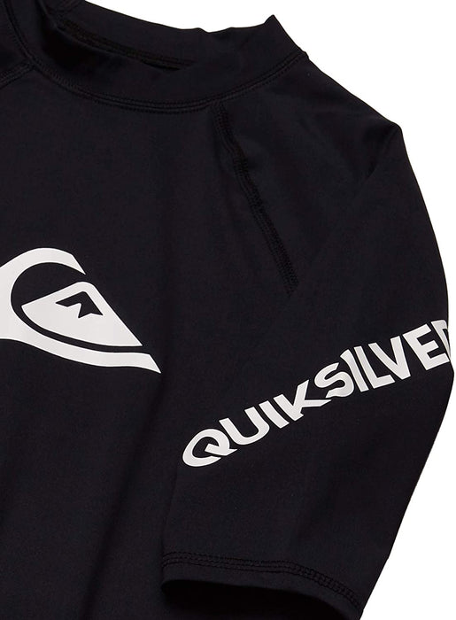 Quiksilver Boys' Big Time Short Sleeve Youth Rashguard Surf Shirt