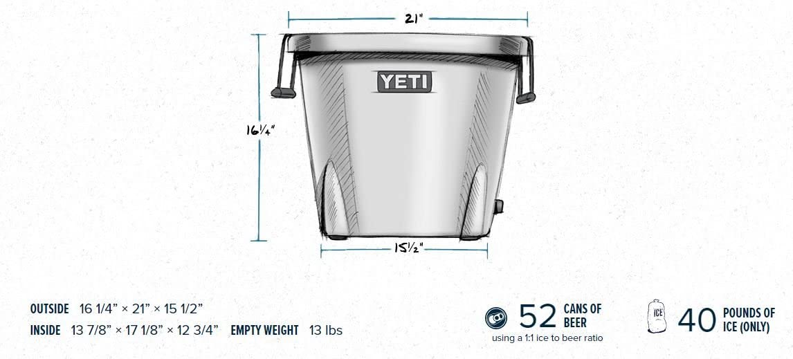 YETI Tank Bucket Cooler