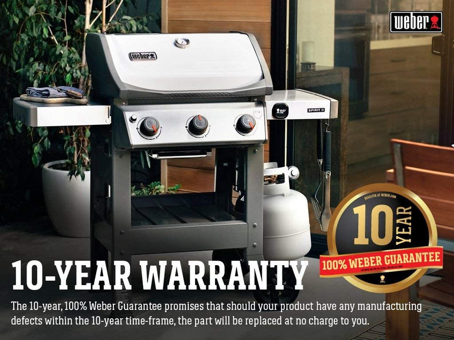 Weber 45010001 Spirit II E-310 3-Burner Liquid Propane Grill