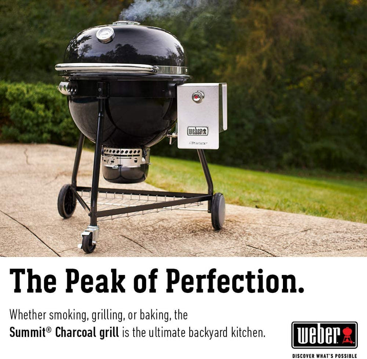 Weber 18301001 Summit Charcoal Grill, Black