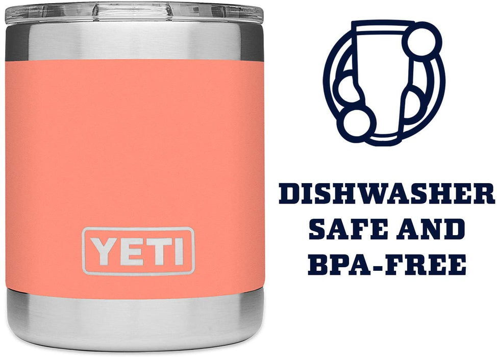 YETI Rambler 10 oz Lowball, Vacuum Insulated