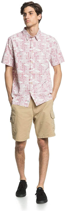 Quiksilver Men's Flower Block Woven