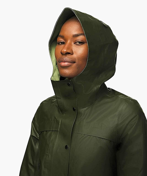 Lululemon Into The Drizzle Jacket (Landscape Green/Willow Green Size 4)