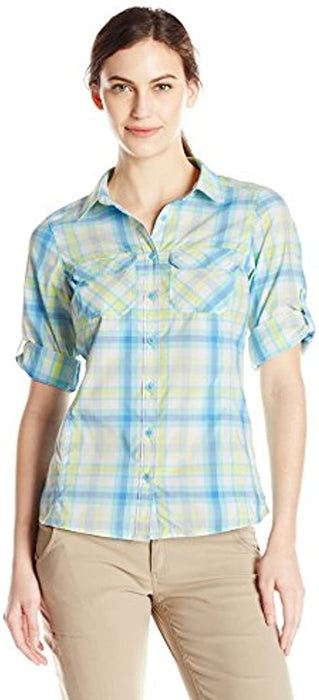 Columbia Women's Saturday Trail Plaid Long Sleeve Shirt