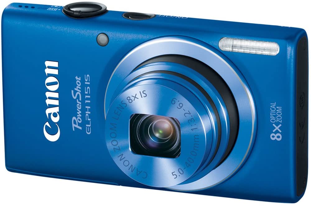 Canon PowerShot Elph 115 16MP Digital Camera with 2.7-Inch LCD (Black) (OLD MODEL)